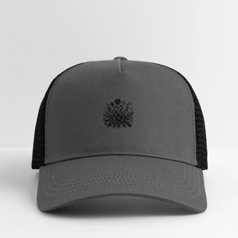 Black Bloom Elegance– Bold Botanical Monochrome