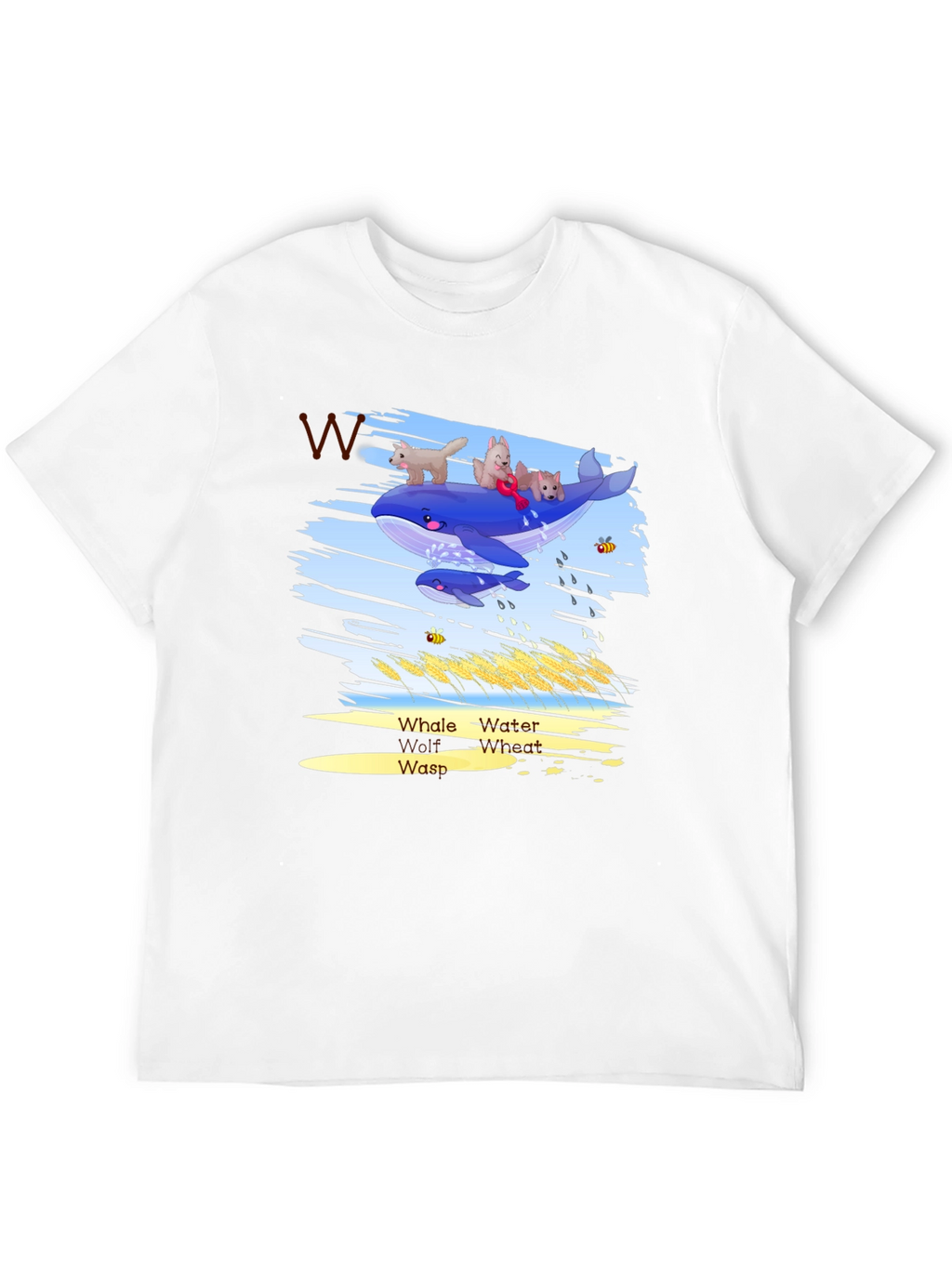 Whale & Friends Graphic Tee