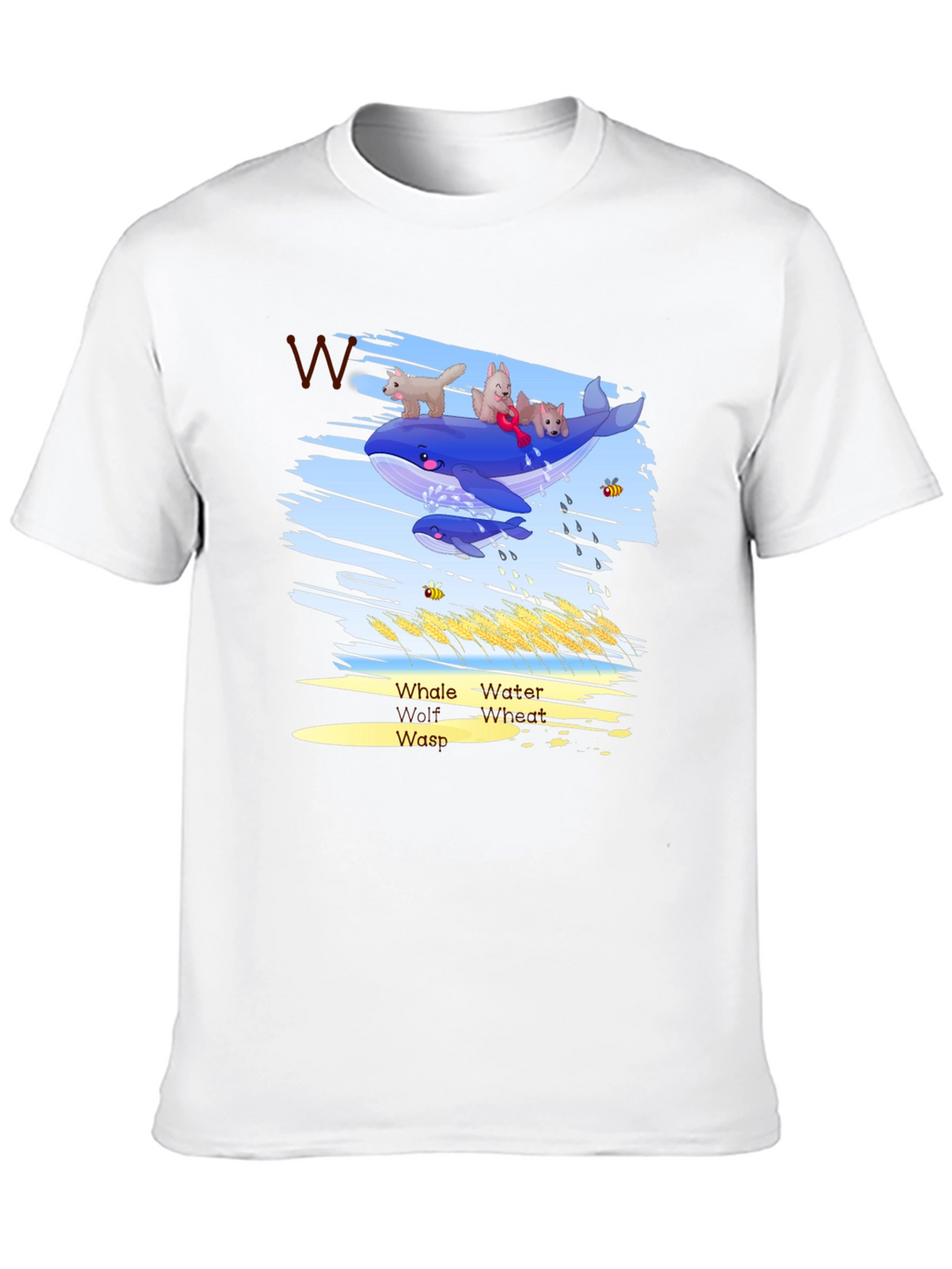 Whale & Friends Graphic Tee