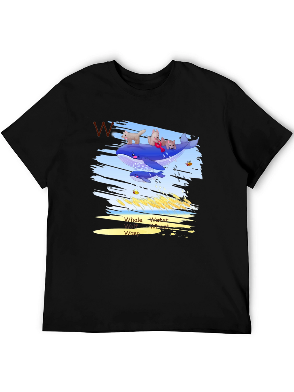 Whale & Friends Graphic Tee