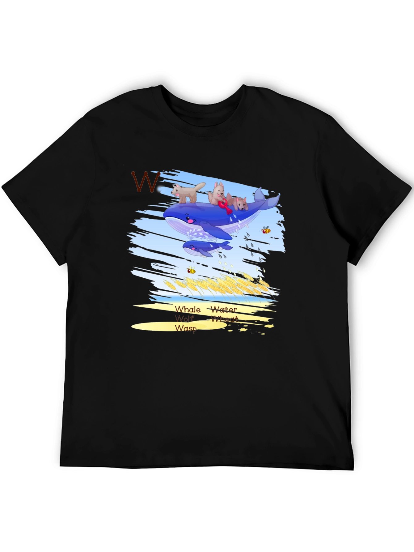 Whale & Friends Graphic Tee
