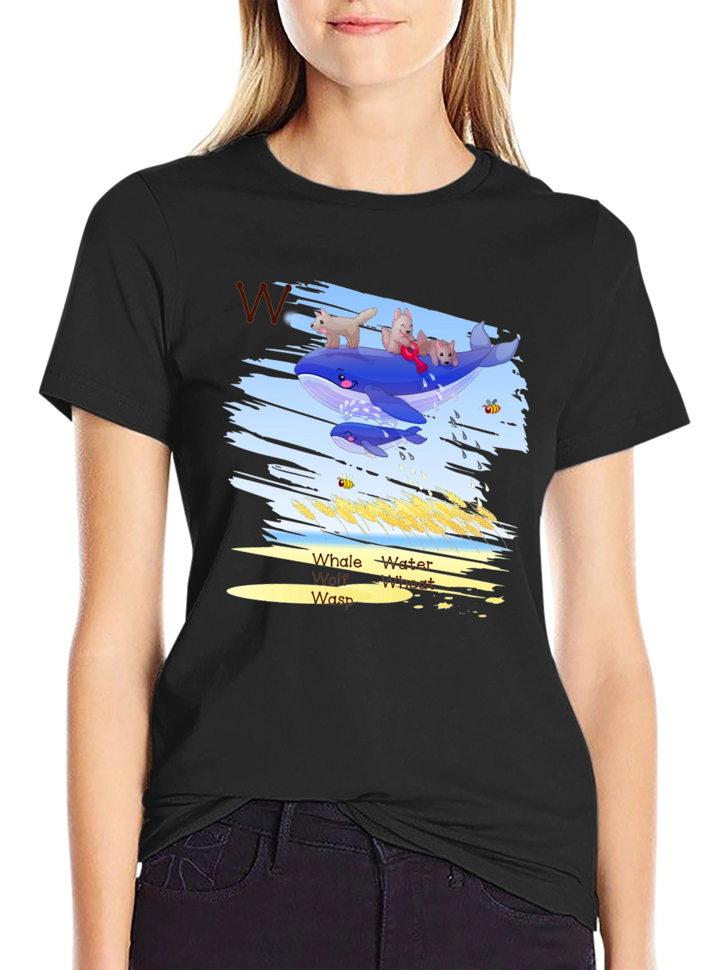 Whale & Friends Graphic Tee