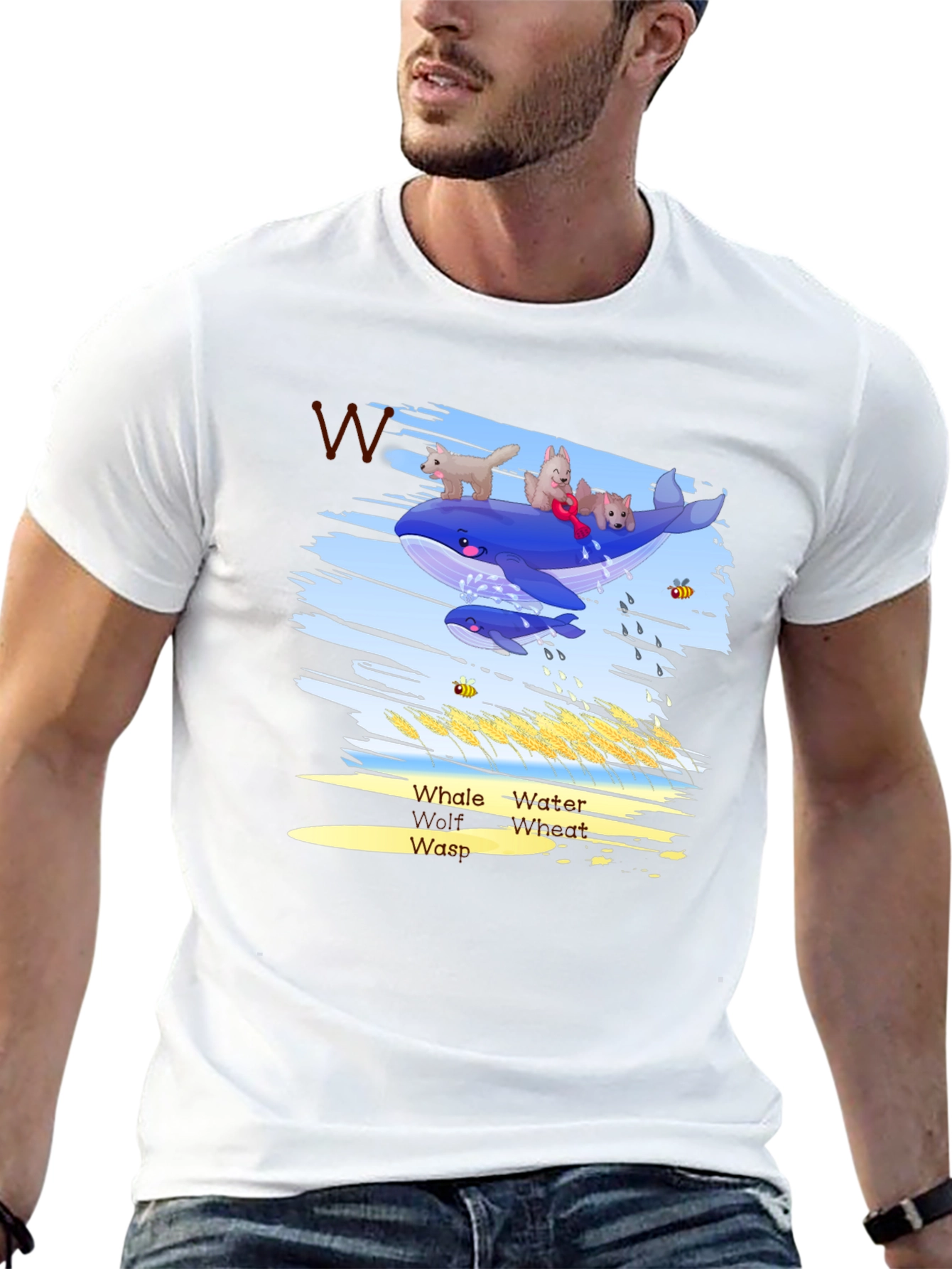Whale & Friends Graphic Tee