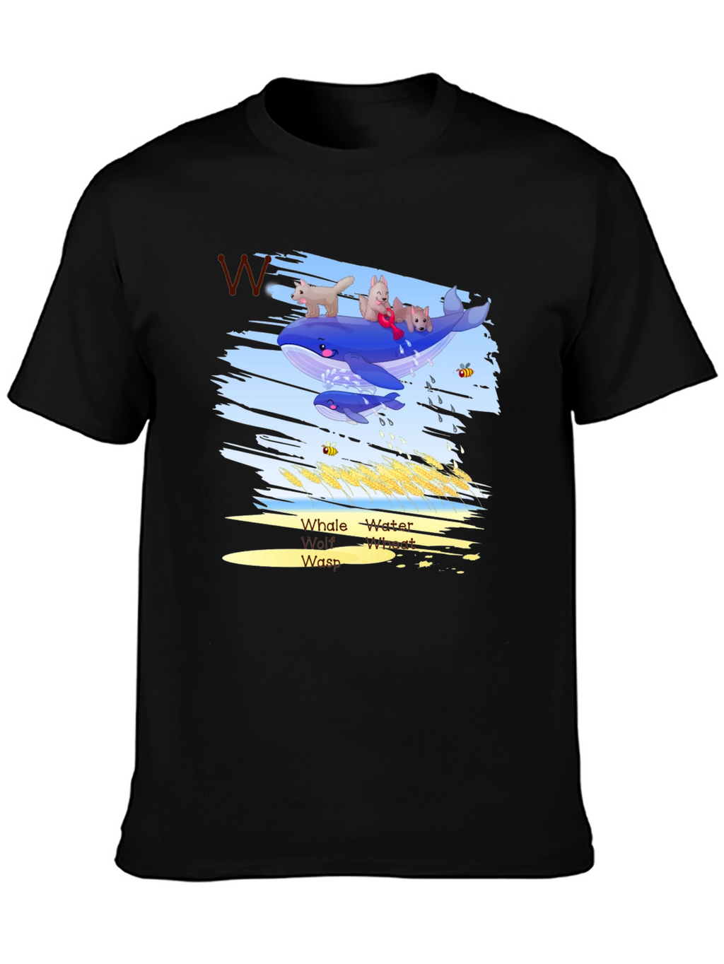 Whale & Friends Graphic Tee