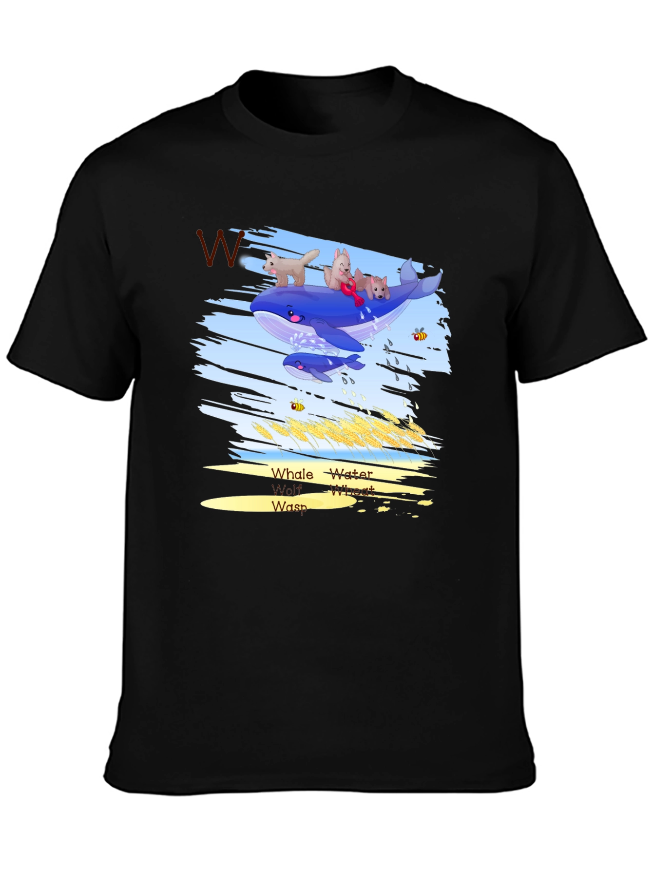 Whale & Friends Graphic Tee