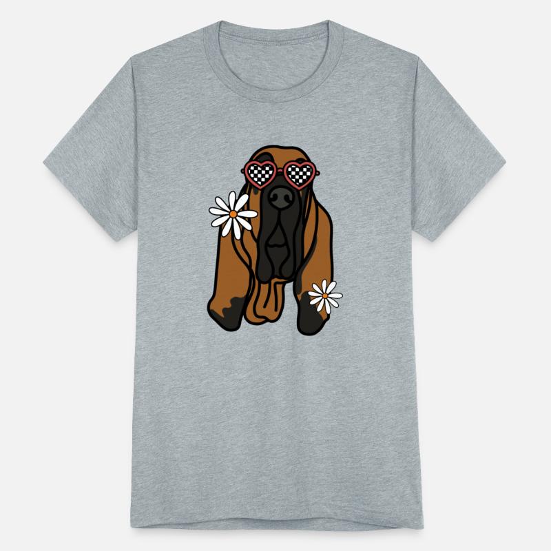 Bloodhound Retro Dog