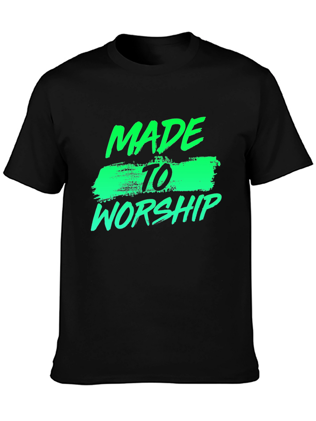 Made to Worship Graphic Tee - Black