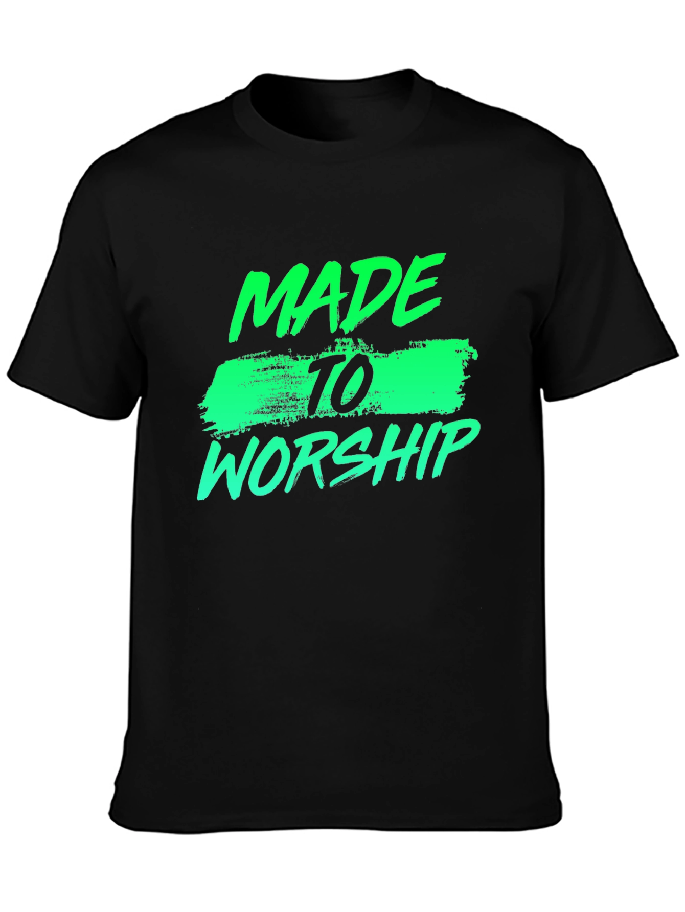 Made to Worship Graphic Tee - Black