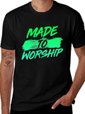 Made to Worship Graphic Tee - Black