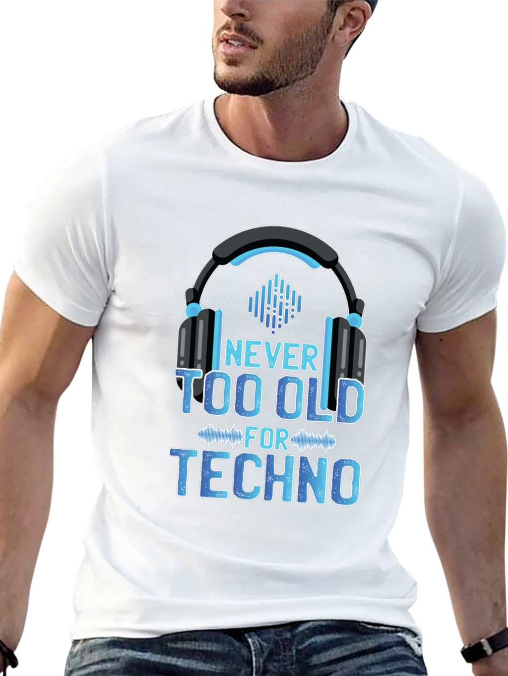 Never Too Old for Techno T-Shirt