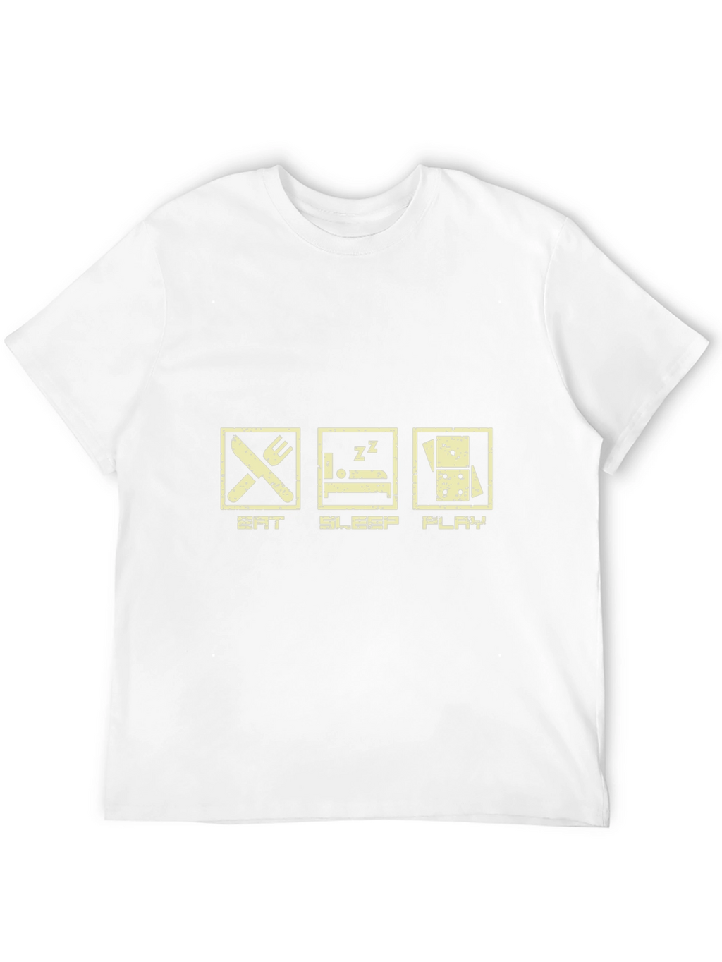 Eat Sleep Play T-Shirt - Domino Game Tee