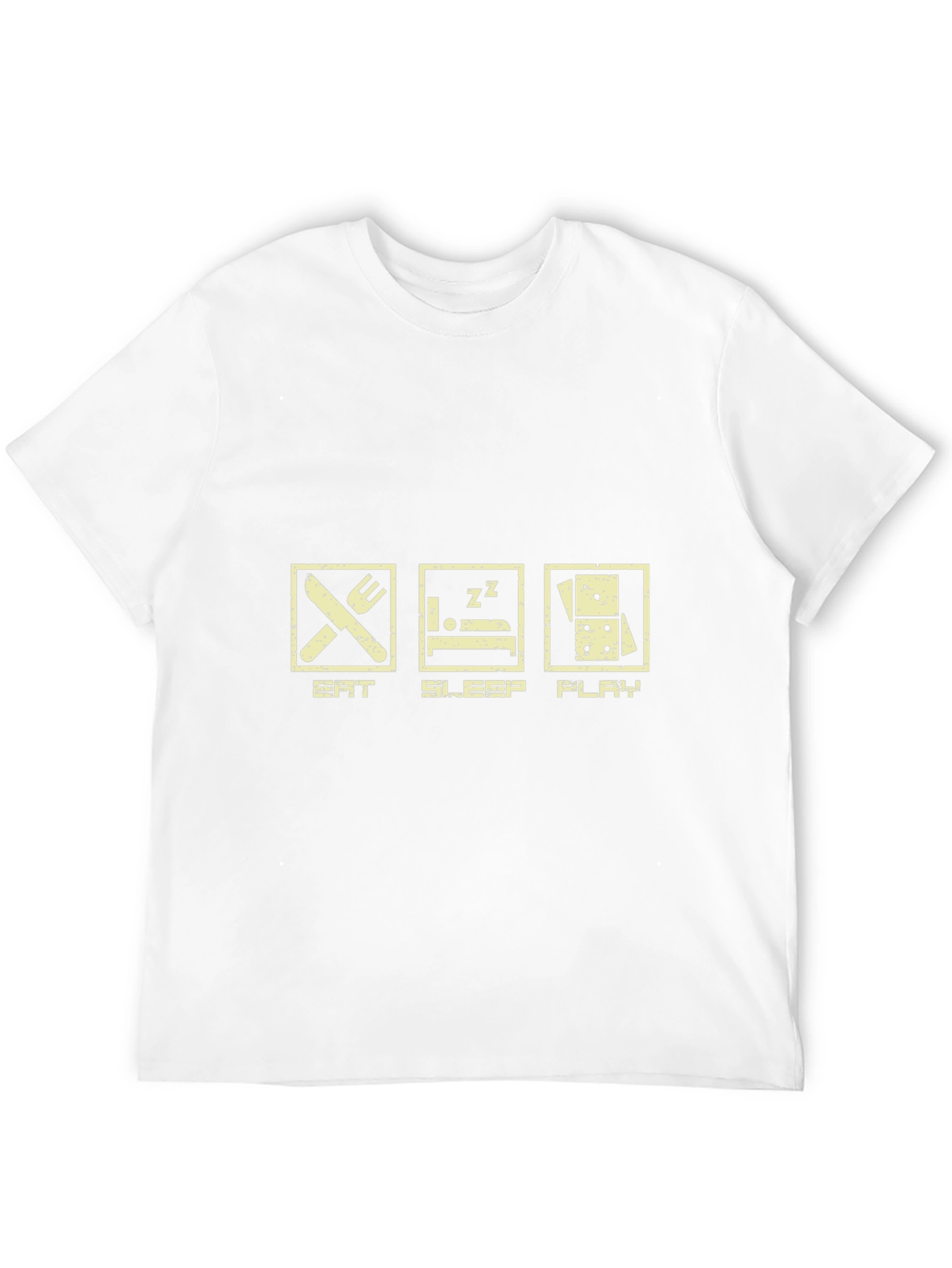 Eat Sleep Play T-Shirt - Domino Game Tee