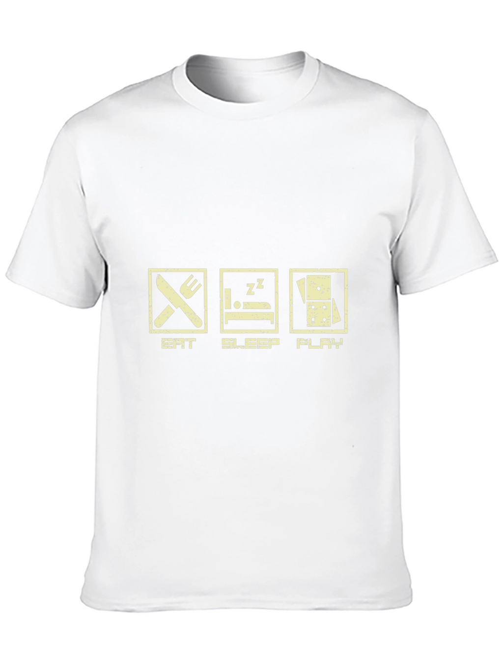 Eat Sleep Play T-Shirt - Domino Game Tee