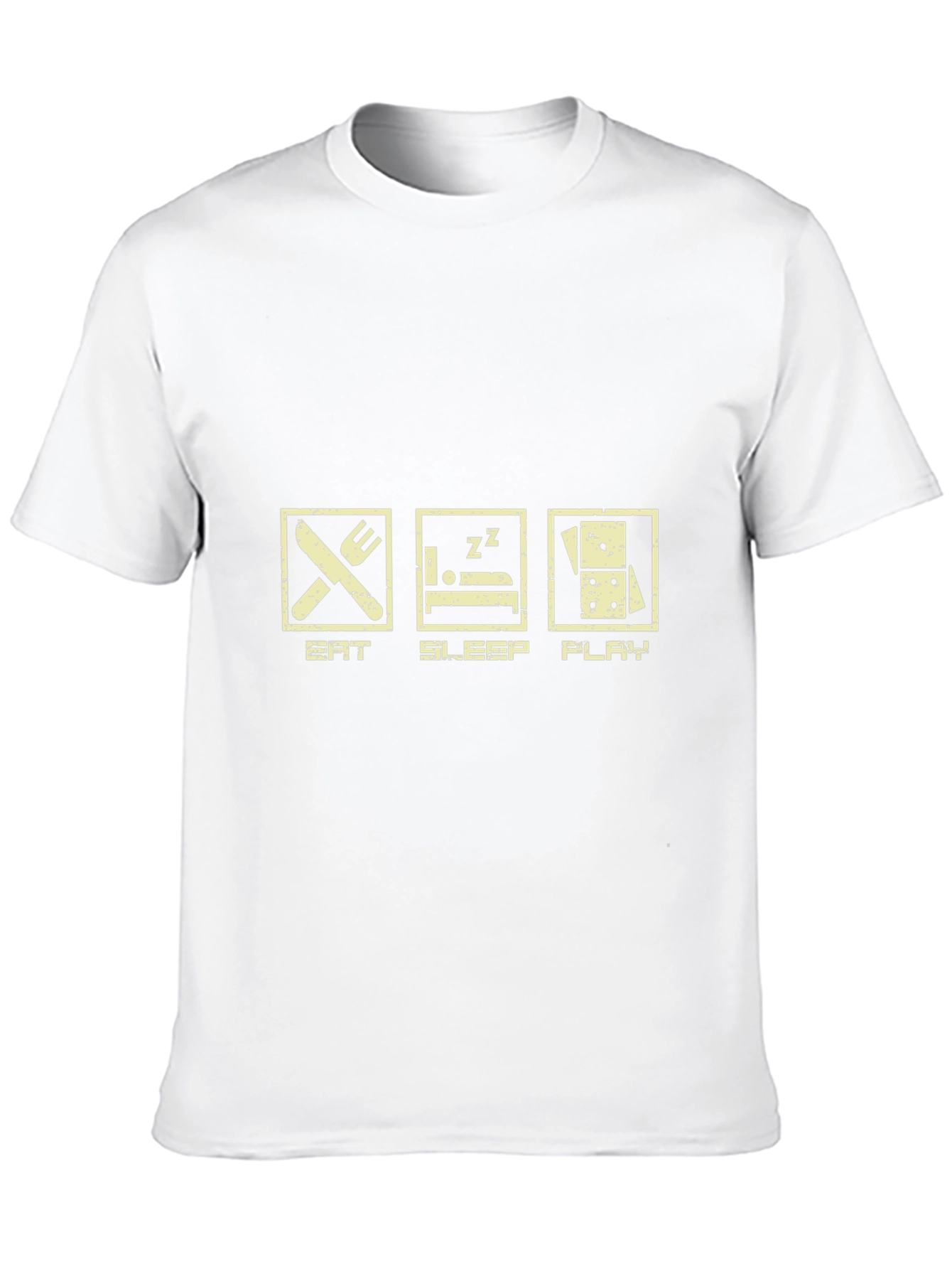 Eat Sleep Play T-Shirt - Domino Game Tee
