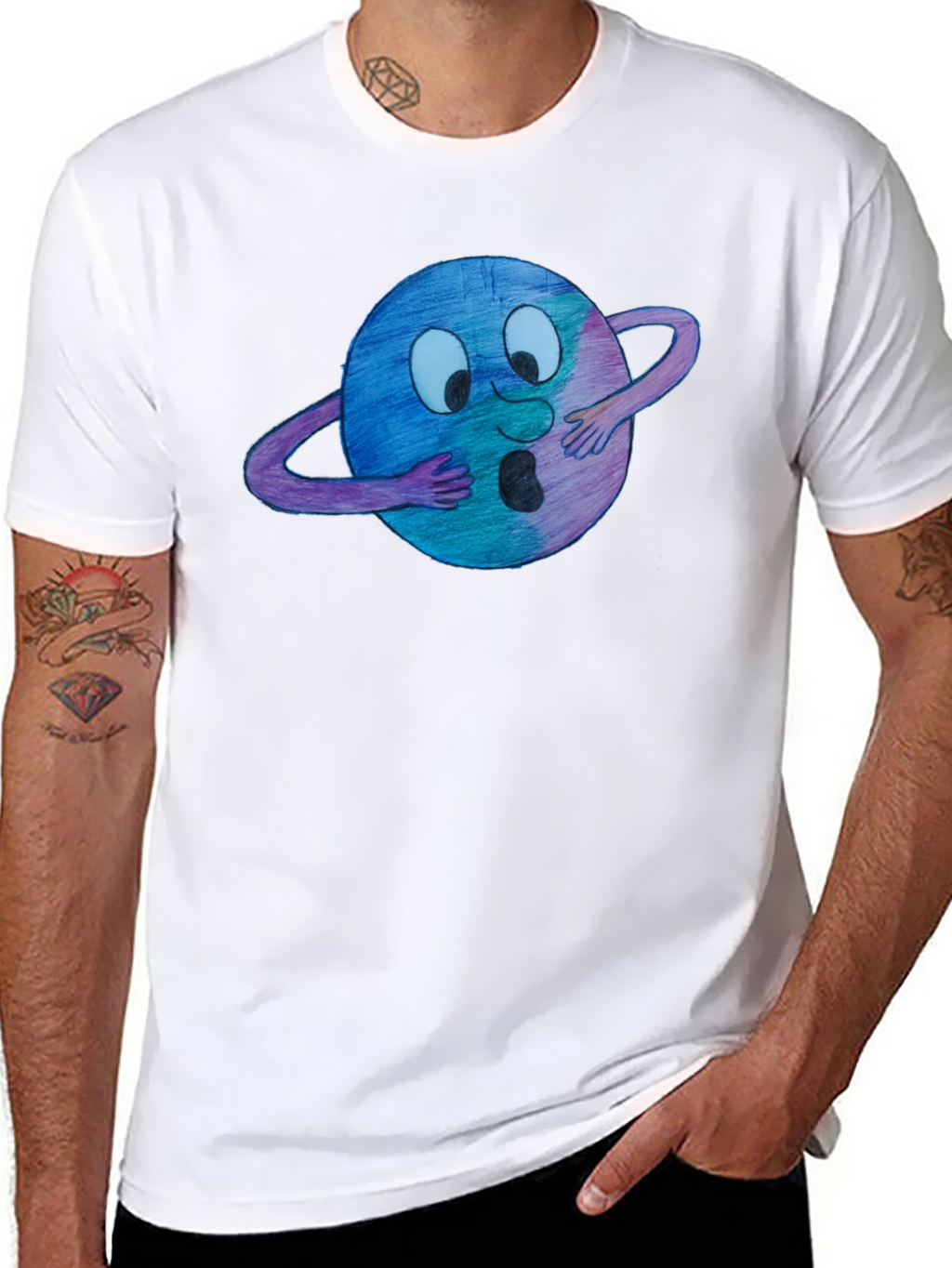Cartoon Planet T-Shirt