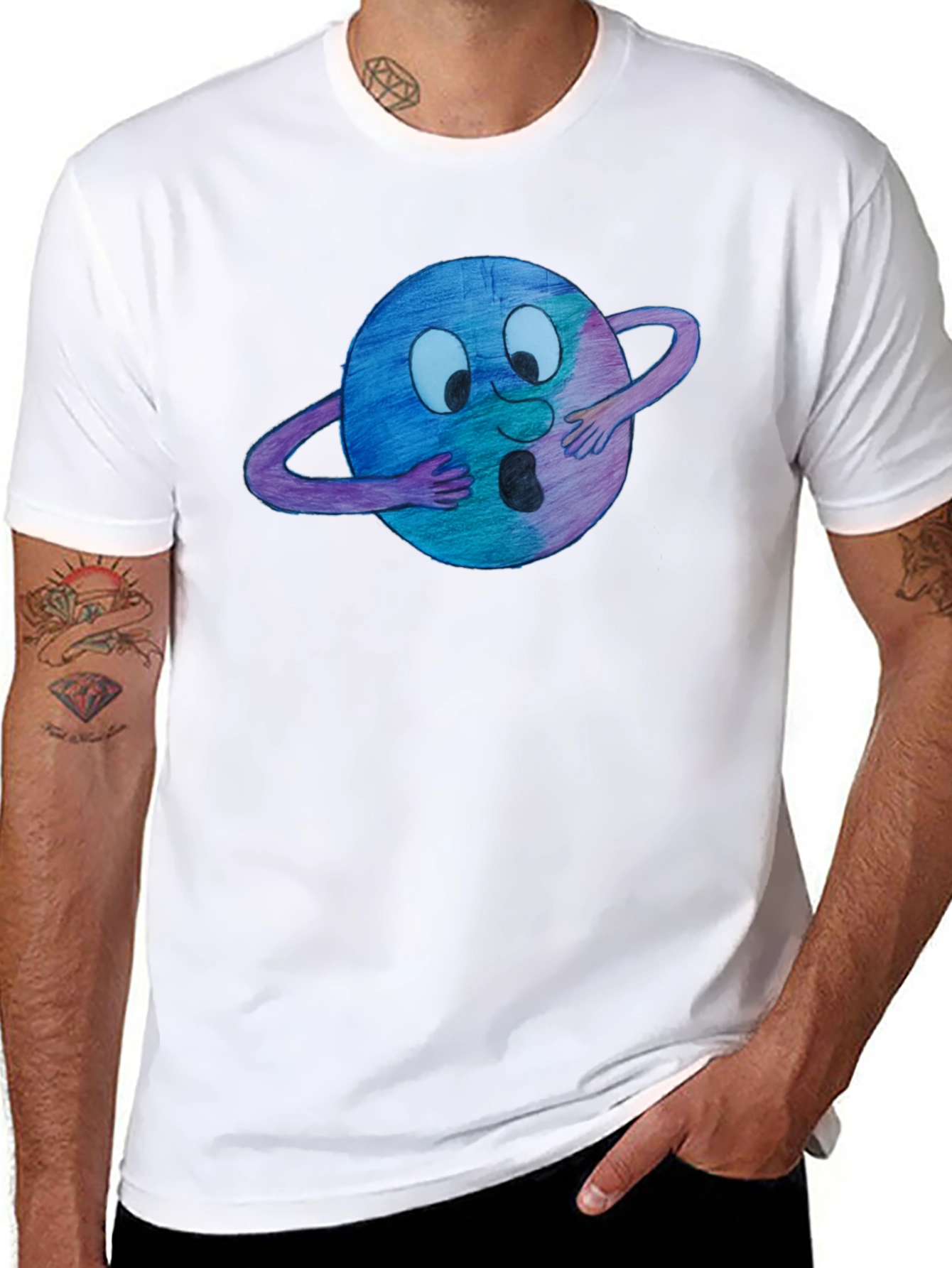 Cartoon Planet T-Shirt