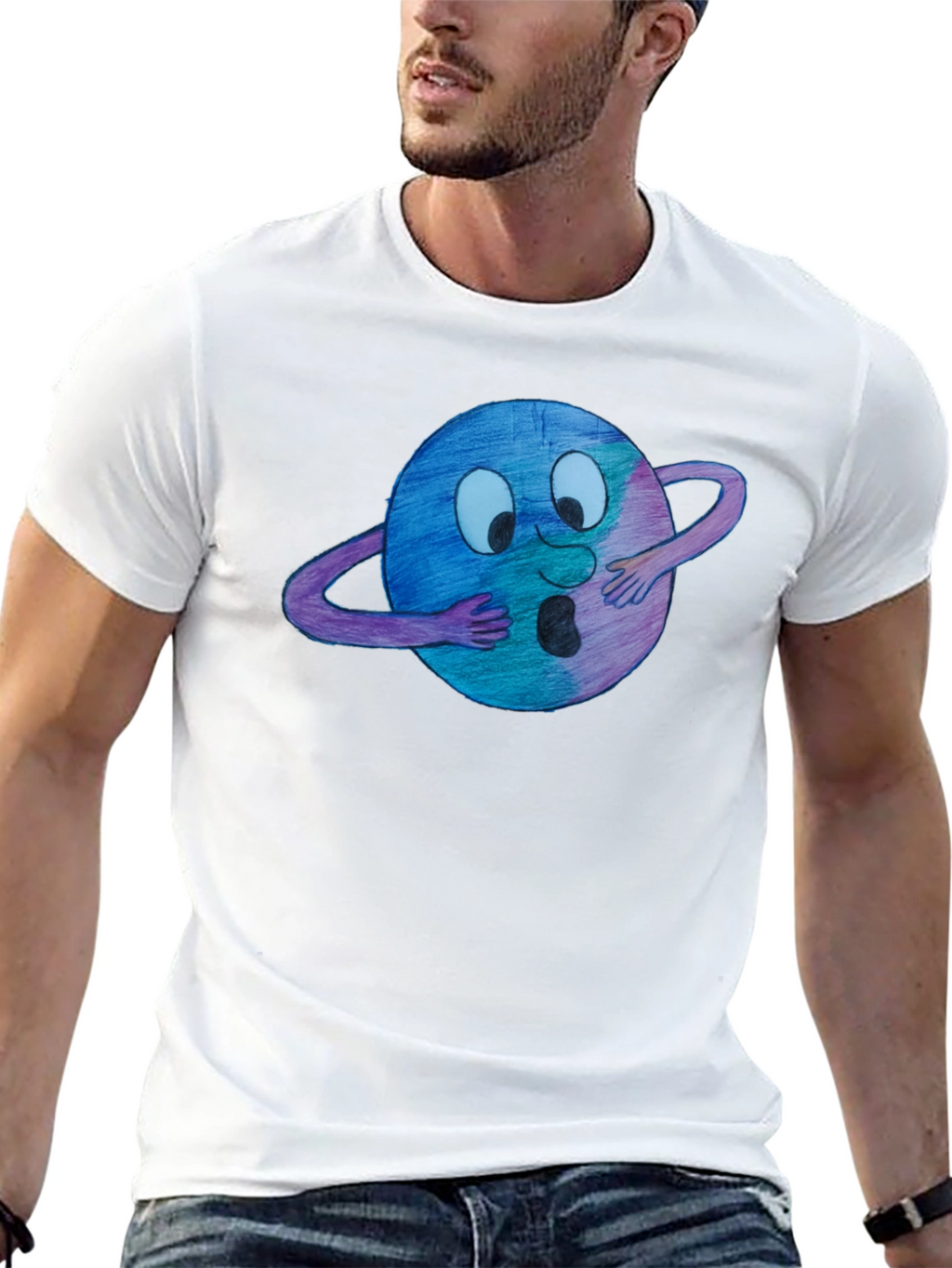 Cartoon Planet T-Shirt