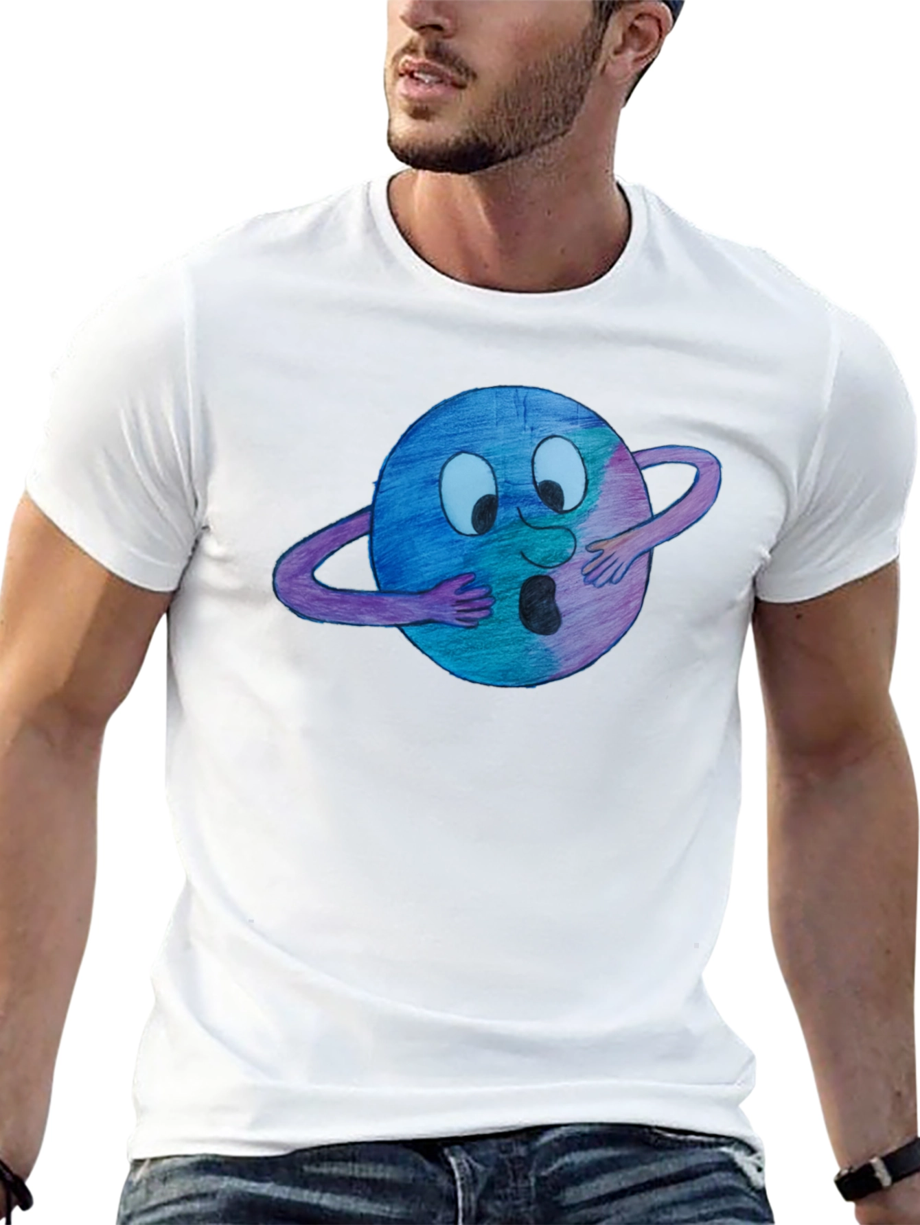 Cartoon Planet T-Shirt