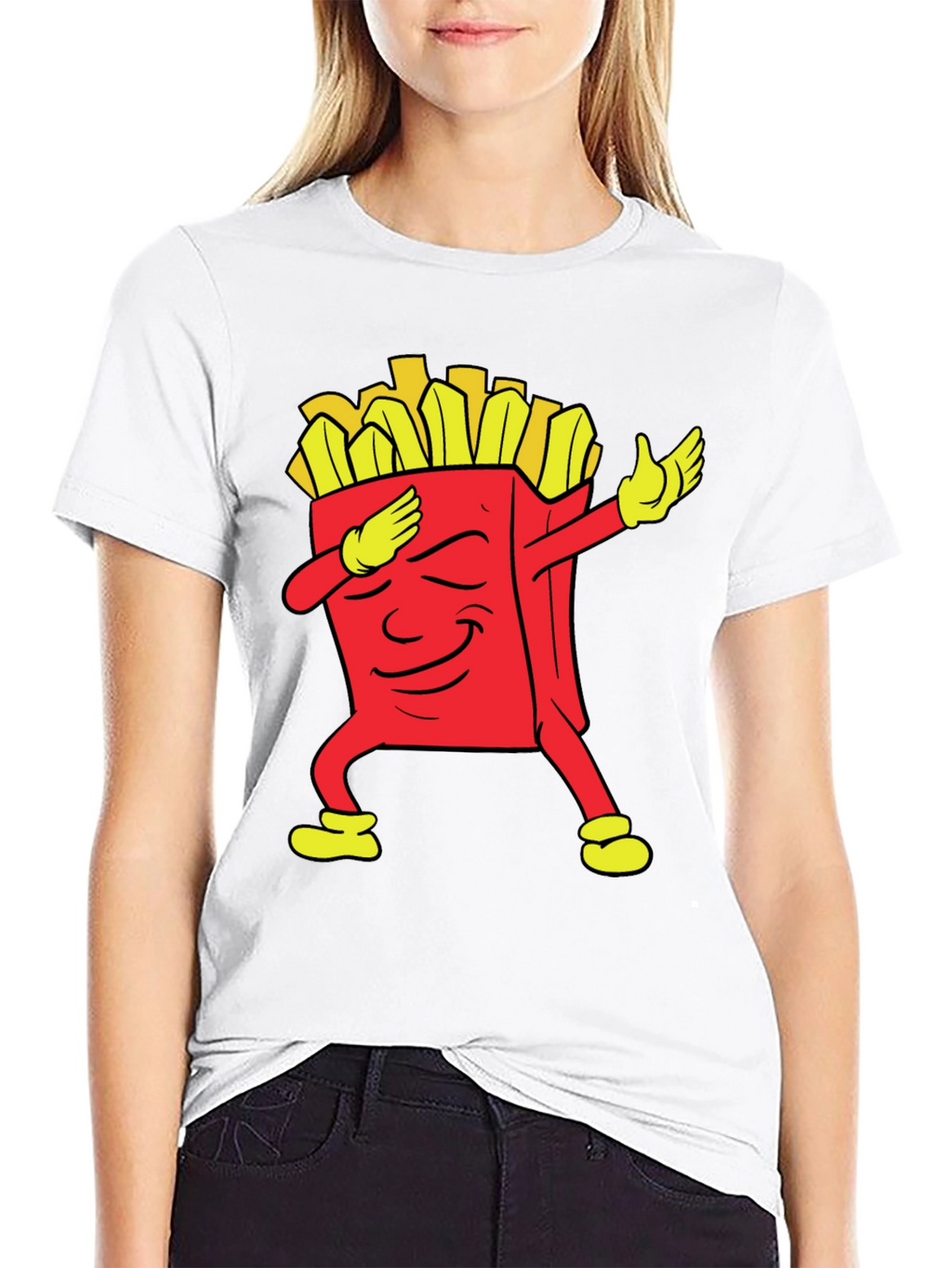Dabbing Fries Graphic Tee