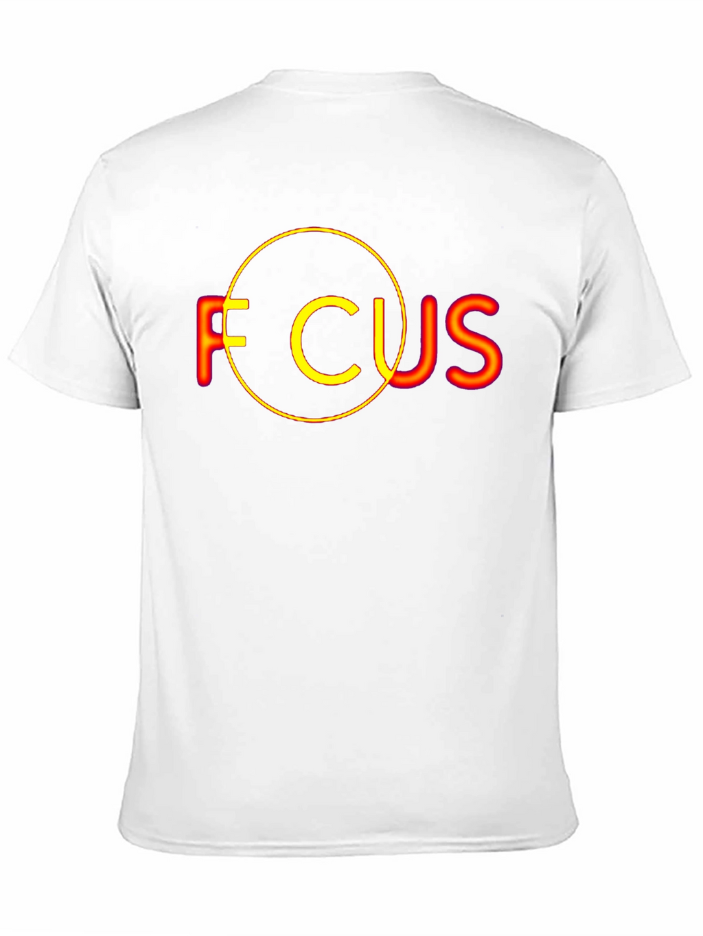 Focus Graphic T-Shirt - Black Cotton Tee