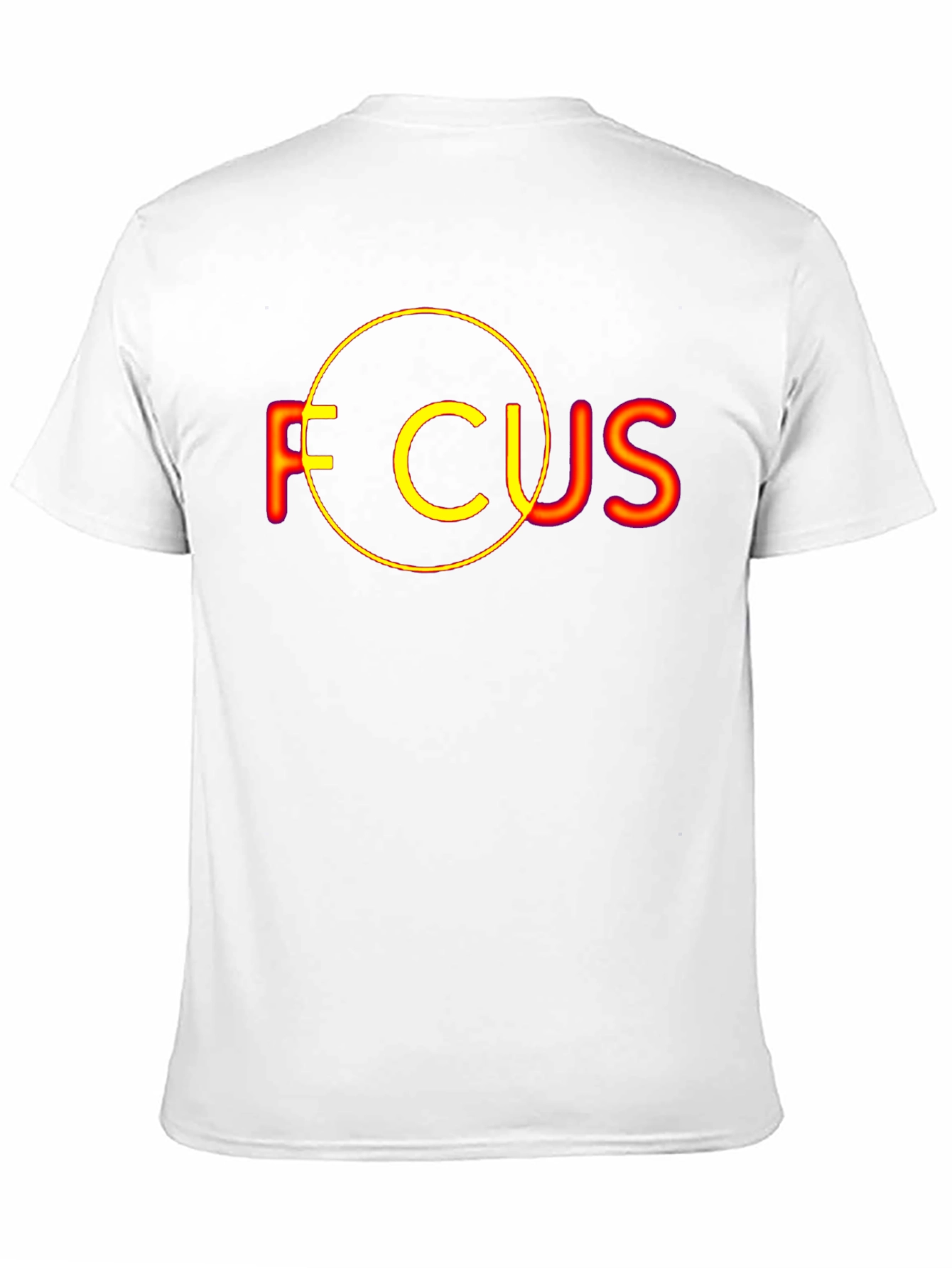 Focus Graphic T-Shirt - Black Cotton Tee
