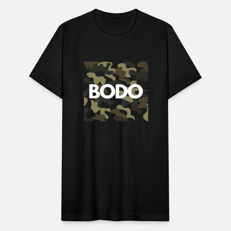 Bodo Name Hoodies Men Good Quality Camouflage