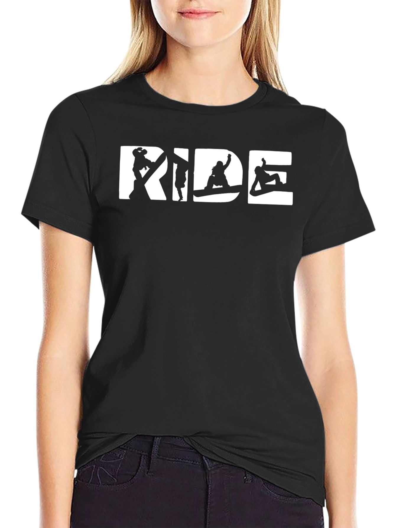 Ride Snowboard T-Shirt Black