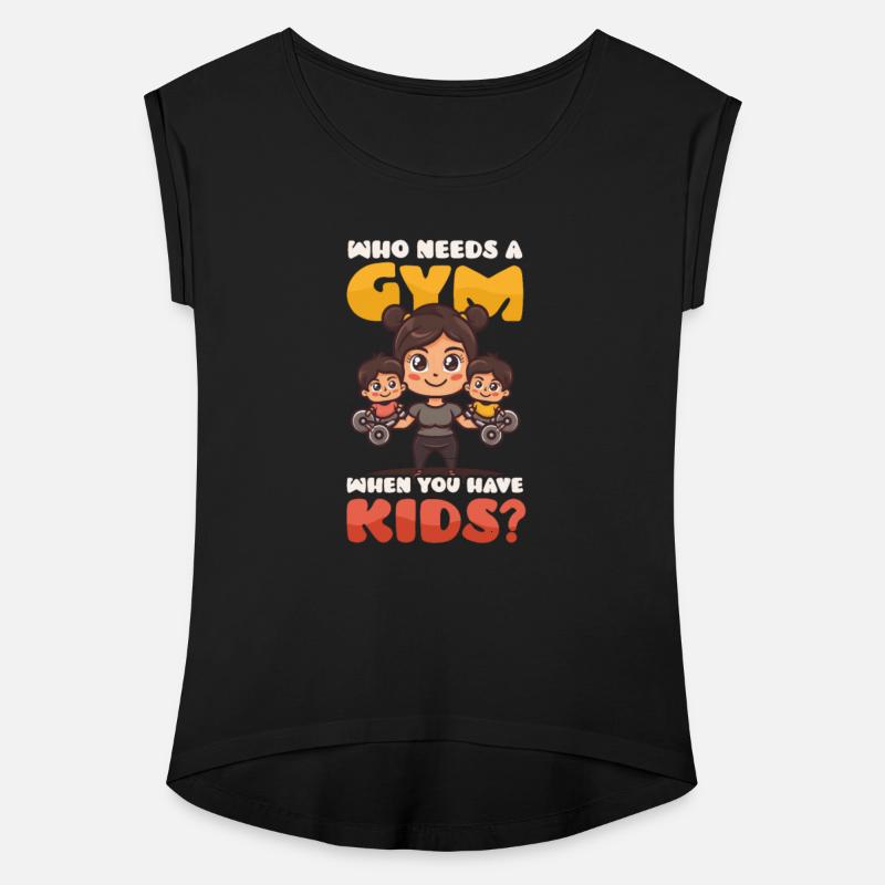 Bodybuilding Mom Who Needs a Gym When You Have Kid