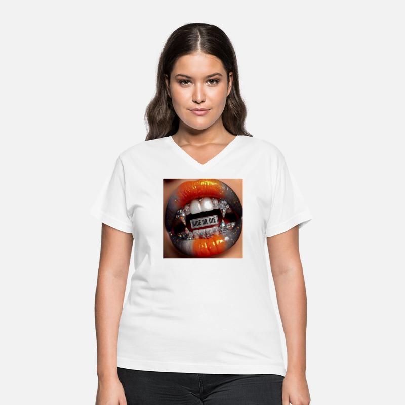 Bold Edgy Lip Art with Ride or Die Drip