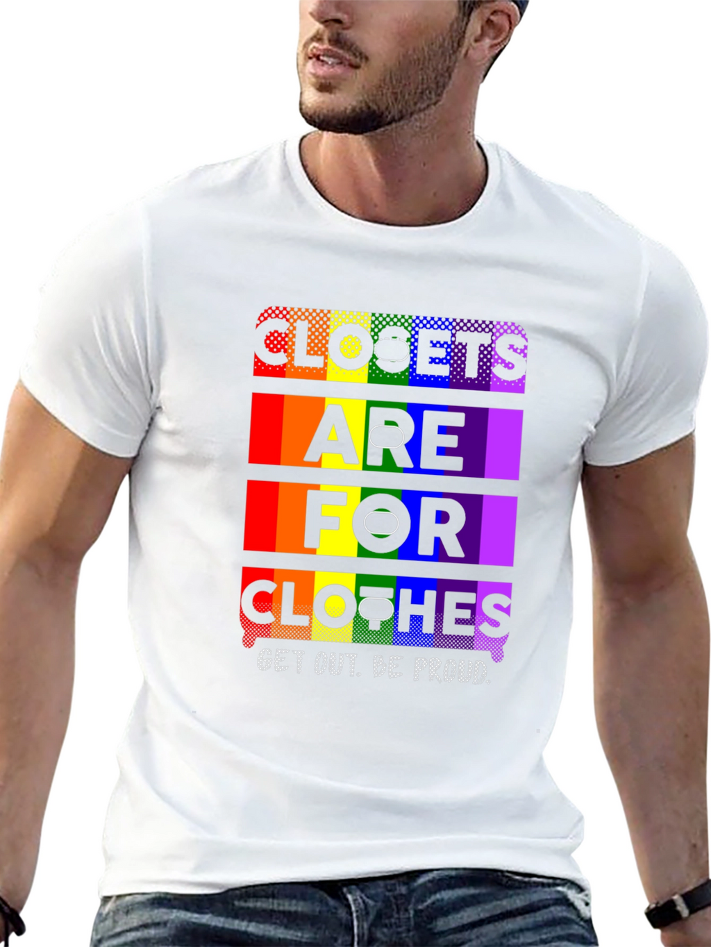 Pride LGBTQ+ Closet T-Shirt - Be Proud!