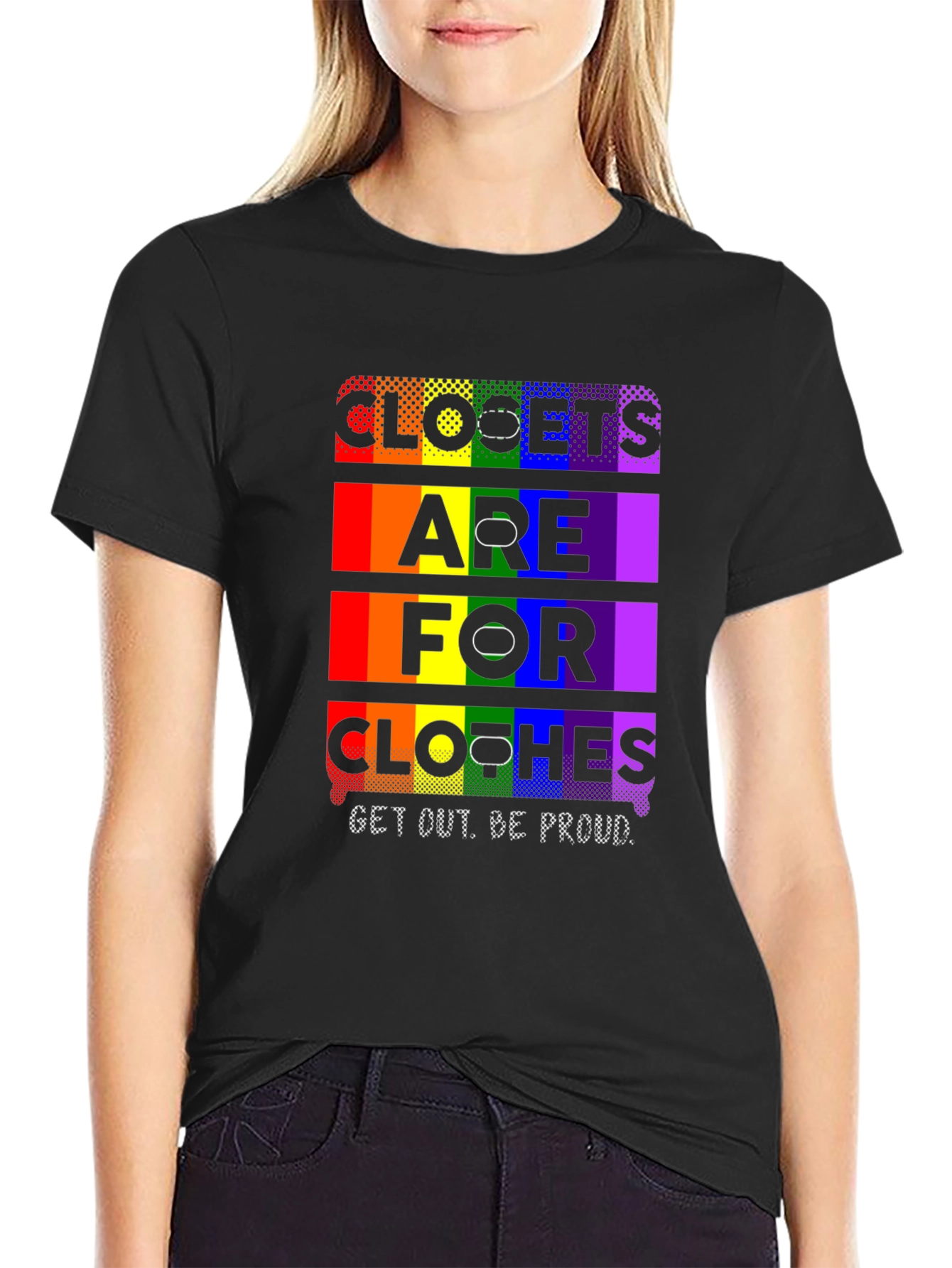 Pride LGBTQ+ Closet T-Shirt - Be Proud!