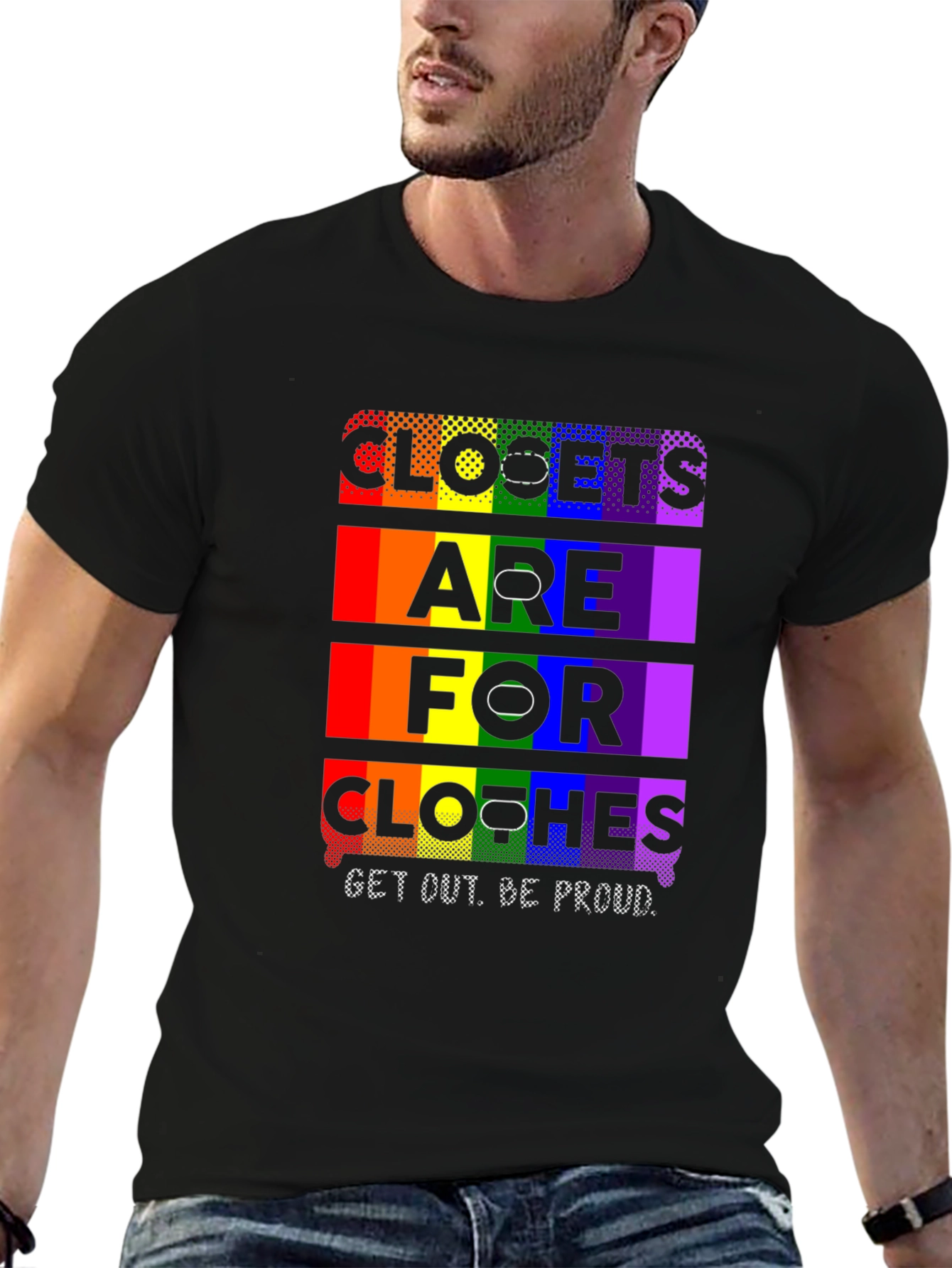 Pride LGBTQ+ Closet T-Shirt - Be Proud!