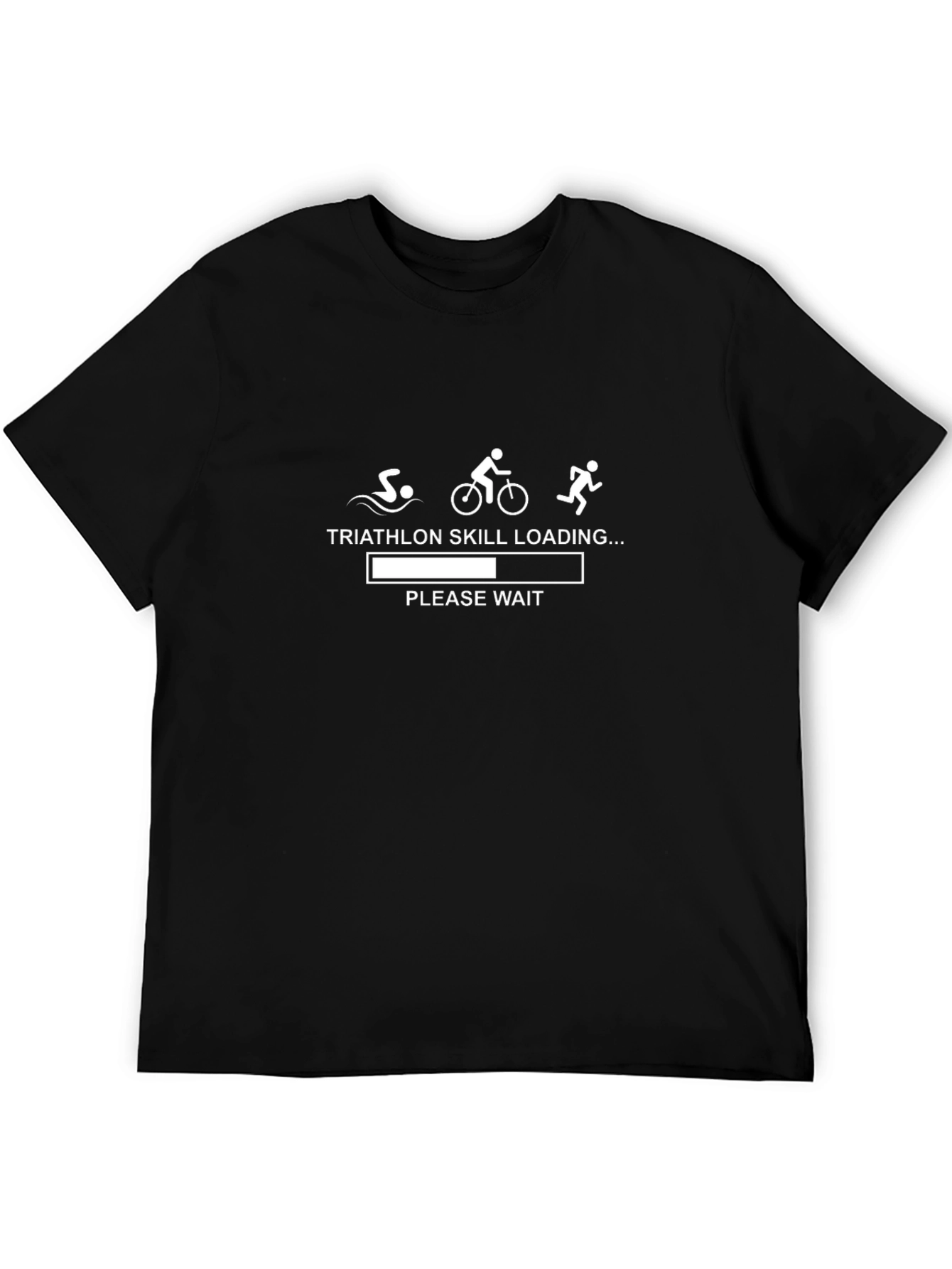 Triathlon Skill Loading T-Shirt - Humorous Sports Tee