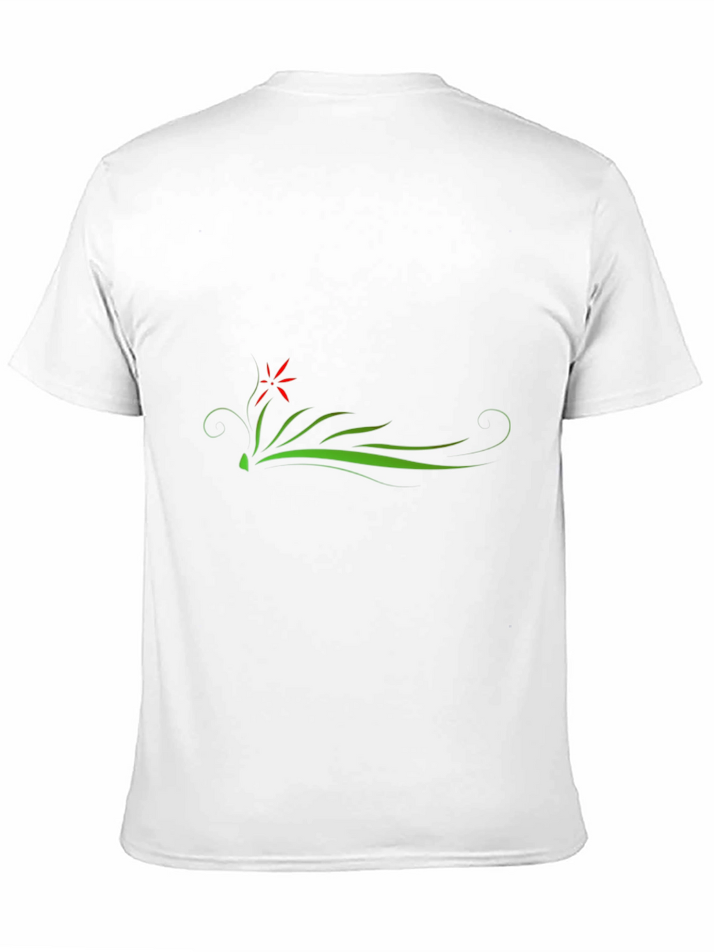 Floral Graphic Black T-Shirt