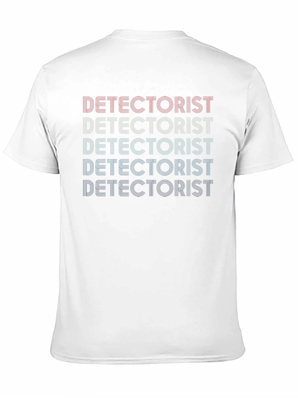 Detectorist Retro Style Graphic Tee - Black