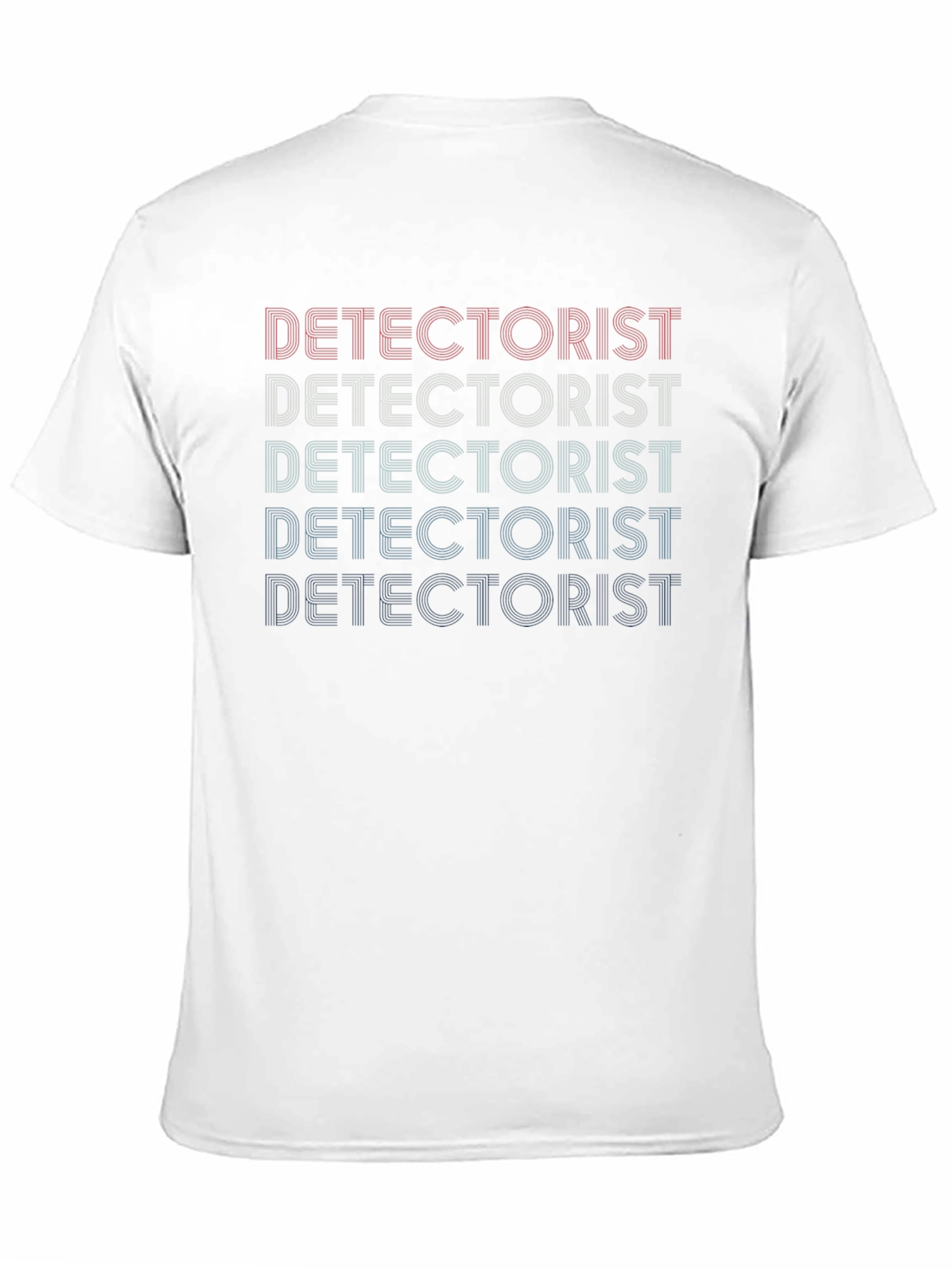 Detectorist Retro Style Graphic Tee - Black