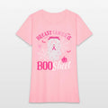 Breast Cancer Is Boo Sheet Cute Ghost Pink Ribbon