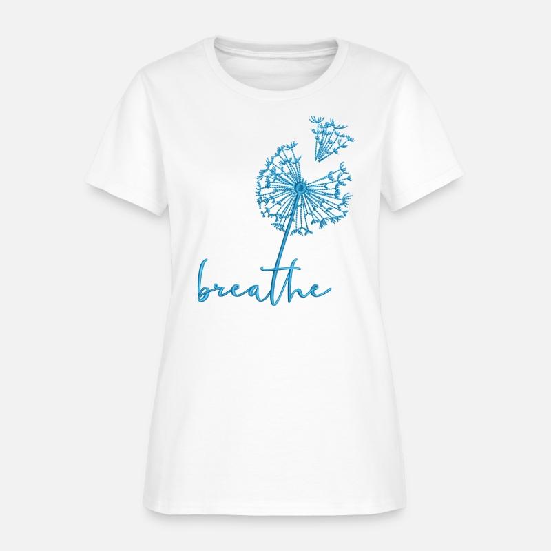 Breathe Dandelion Embroidery Effect
