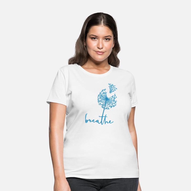 Breathe Dandelion Embroidery Effect