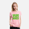 Bride and Boozy Irish St Patrick's Day Funny Shamr