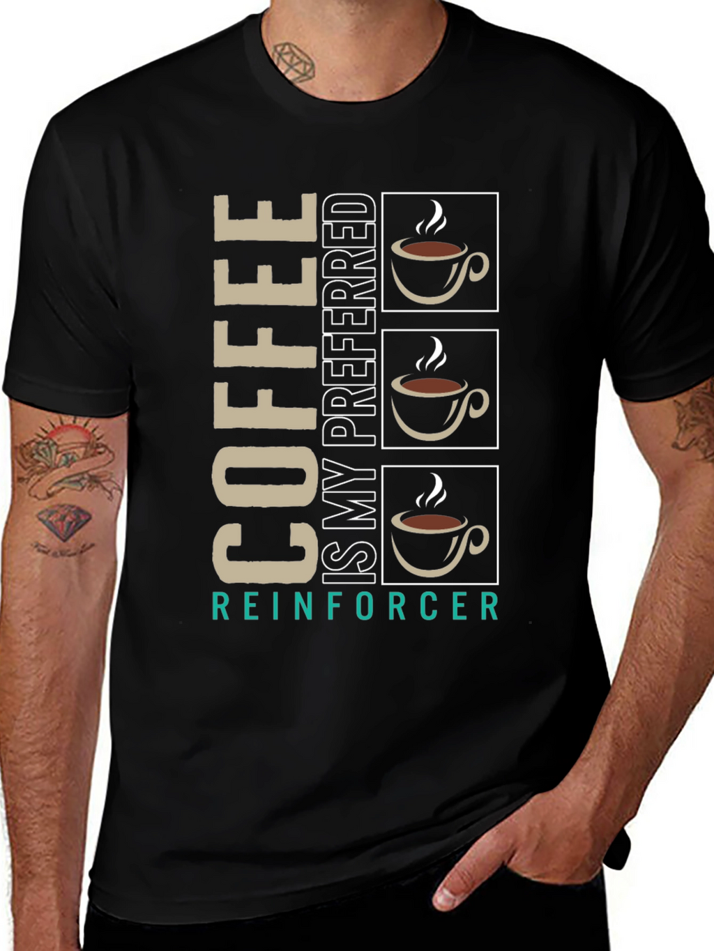 Coffee Is My Preferred Reinforcer Graphic Tee