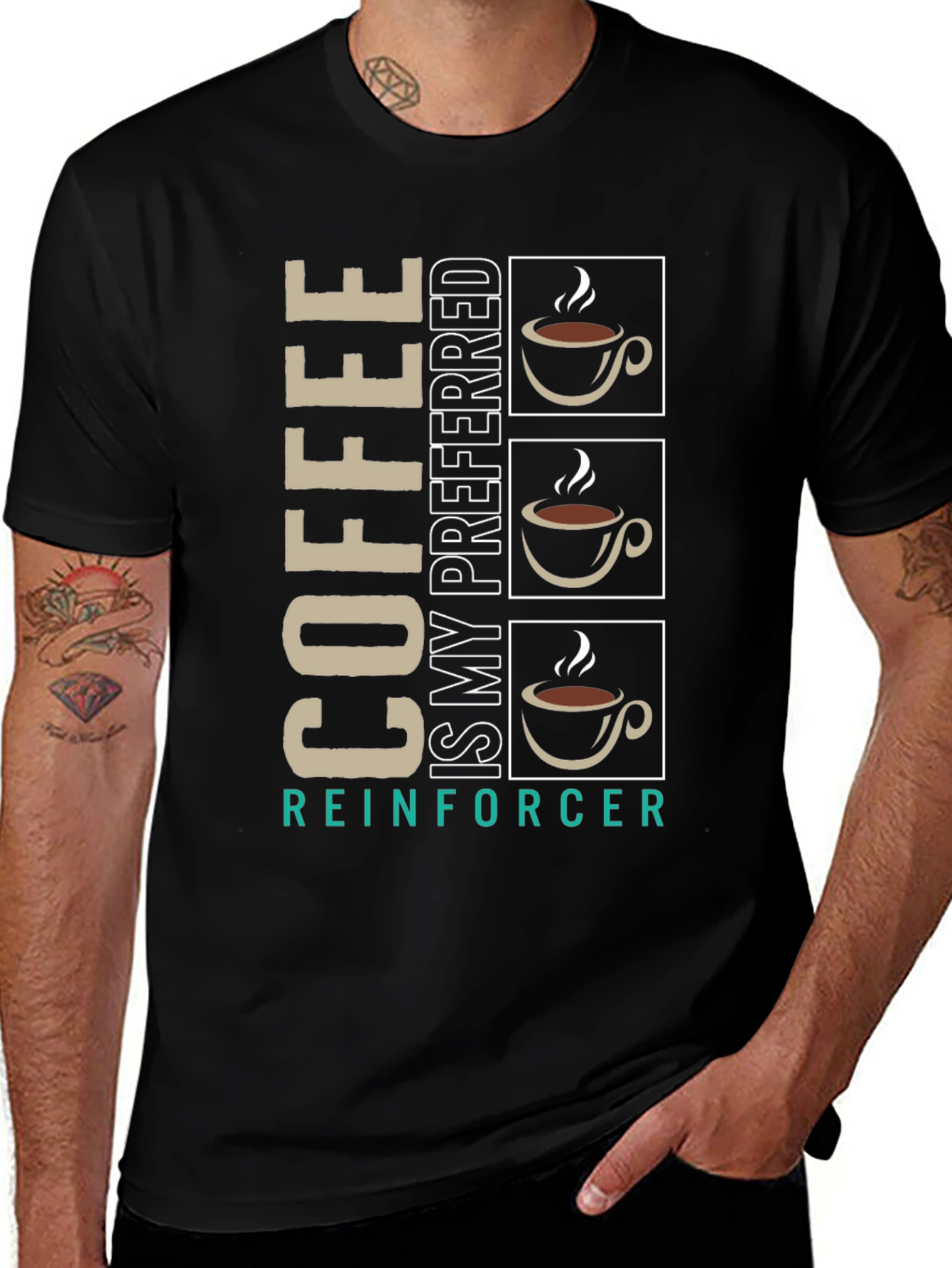 Coffee Is My Preferred Reinforcer Graphic Tee