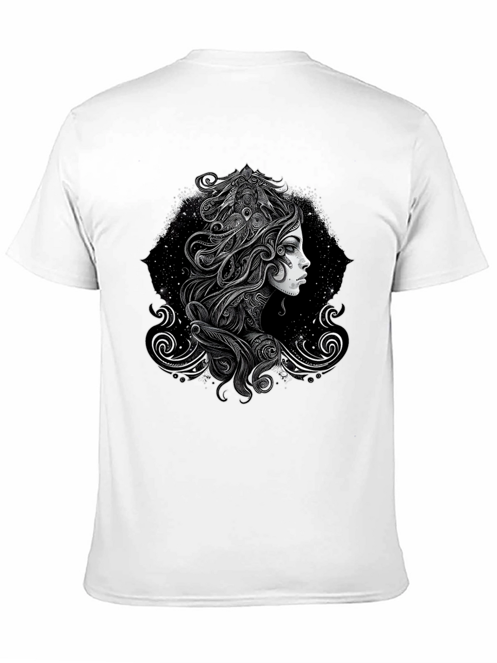 Mystic Woman Graphic Black Tee