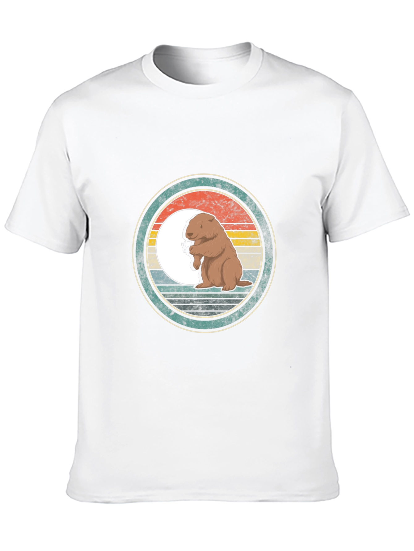 Retro Groundhog T-Shirt