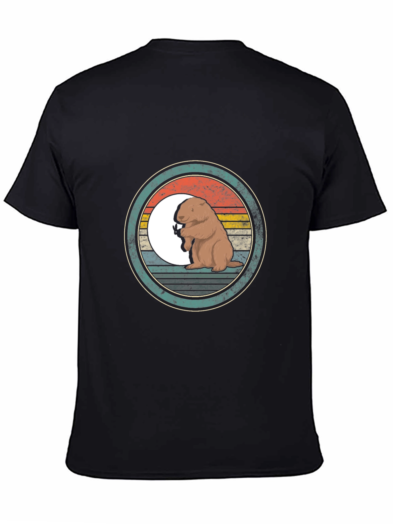 Retro Groundhog T-Shirt