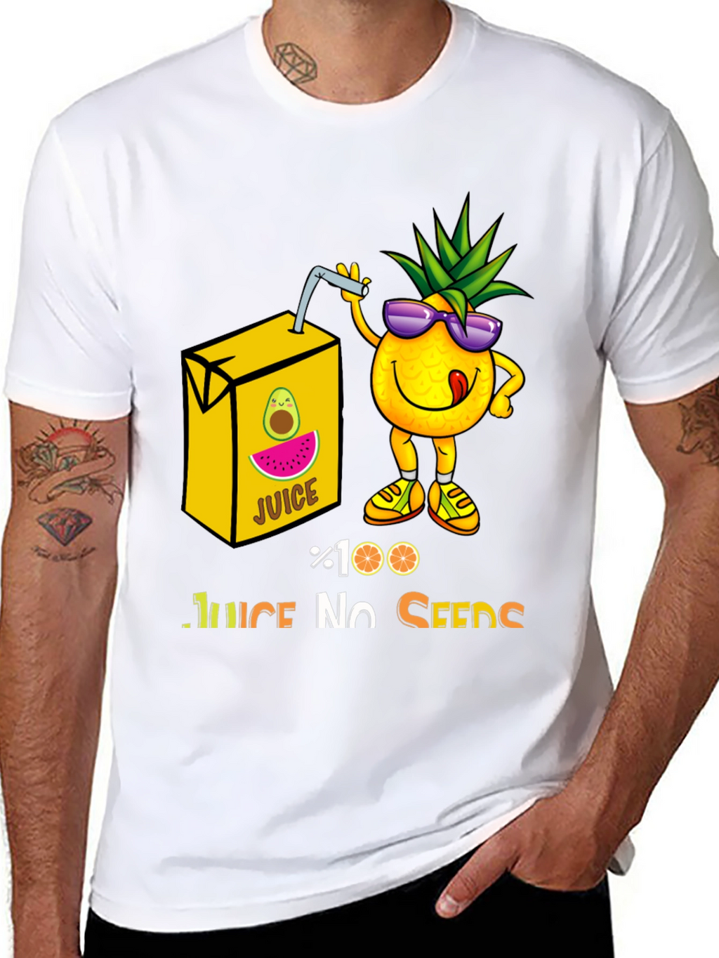 Juice No Seeds Graphic T-Shirt