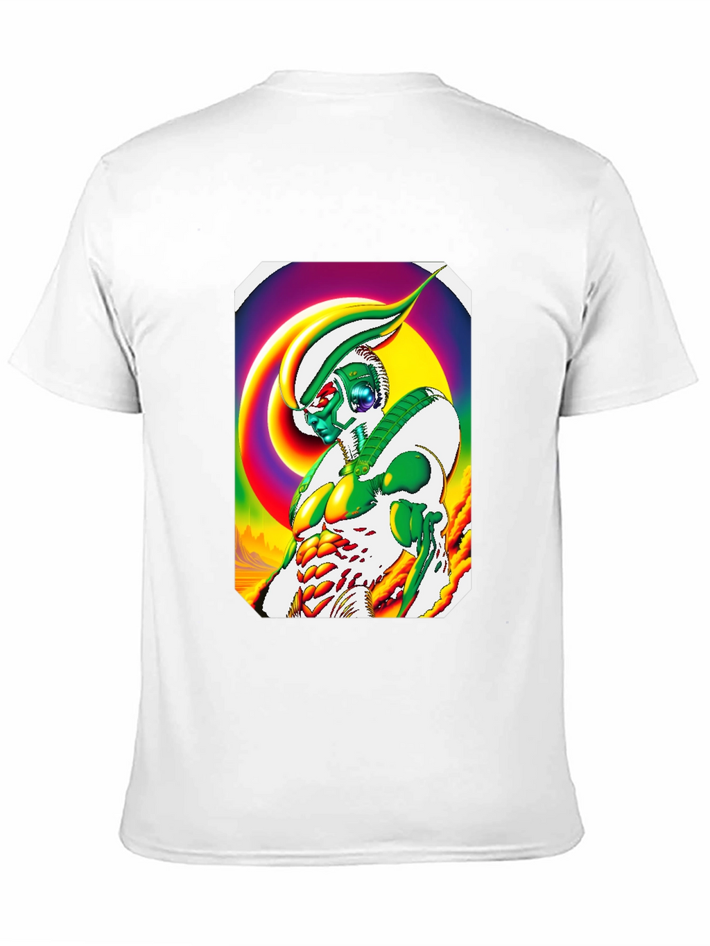 Vibrant Graphic Print T-Shirt