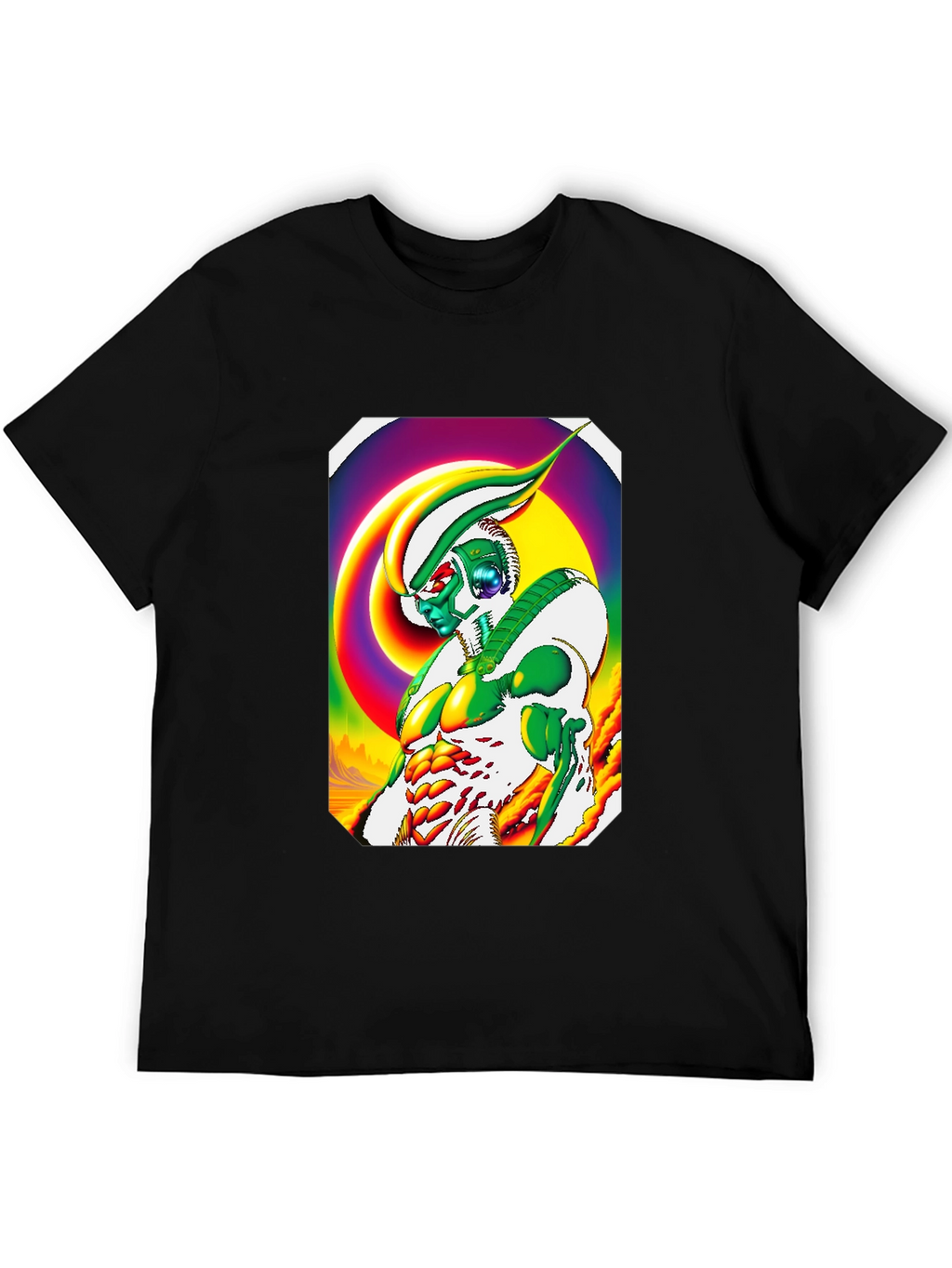 Vibrant Graphic Print T-Shirt