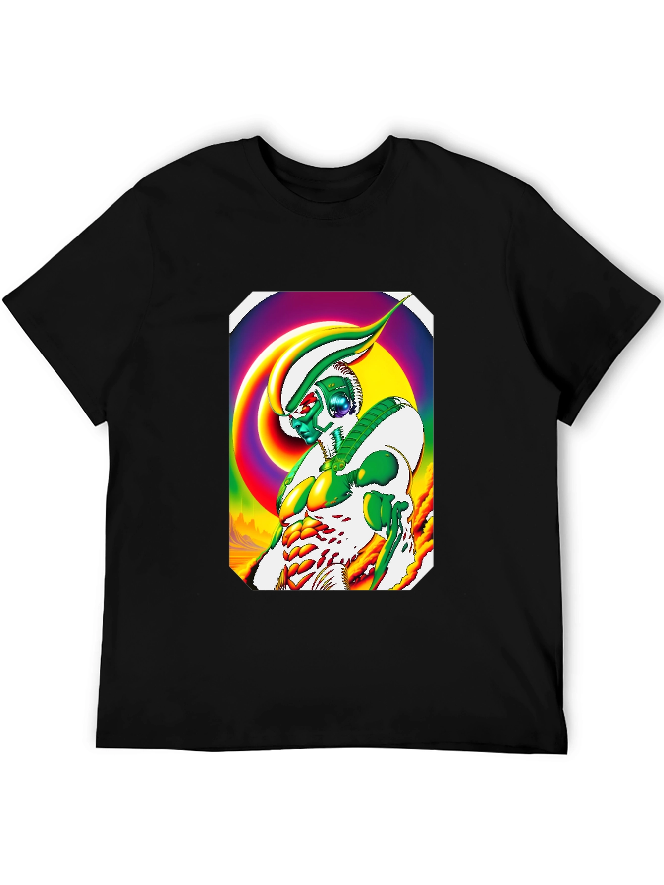 Vibrant Graphic Print T-Shirt