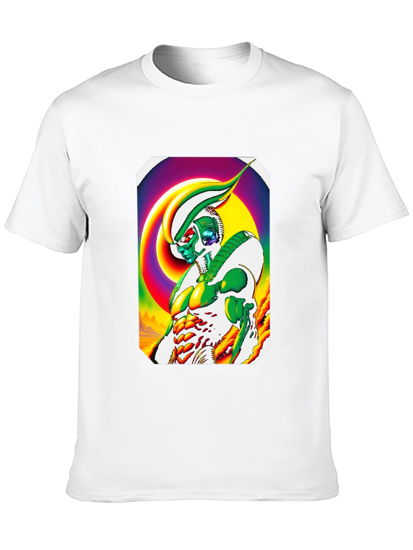 Vibrant Graphic Print T-Shirt